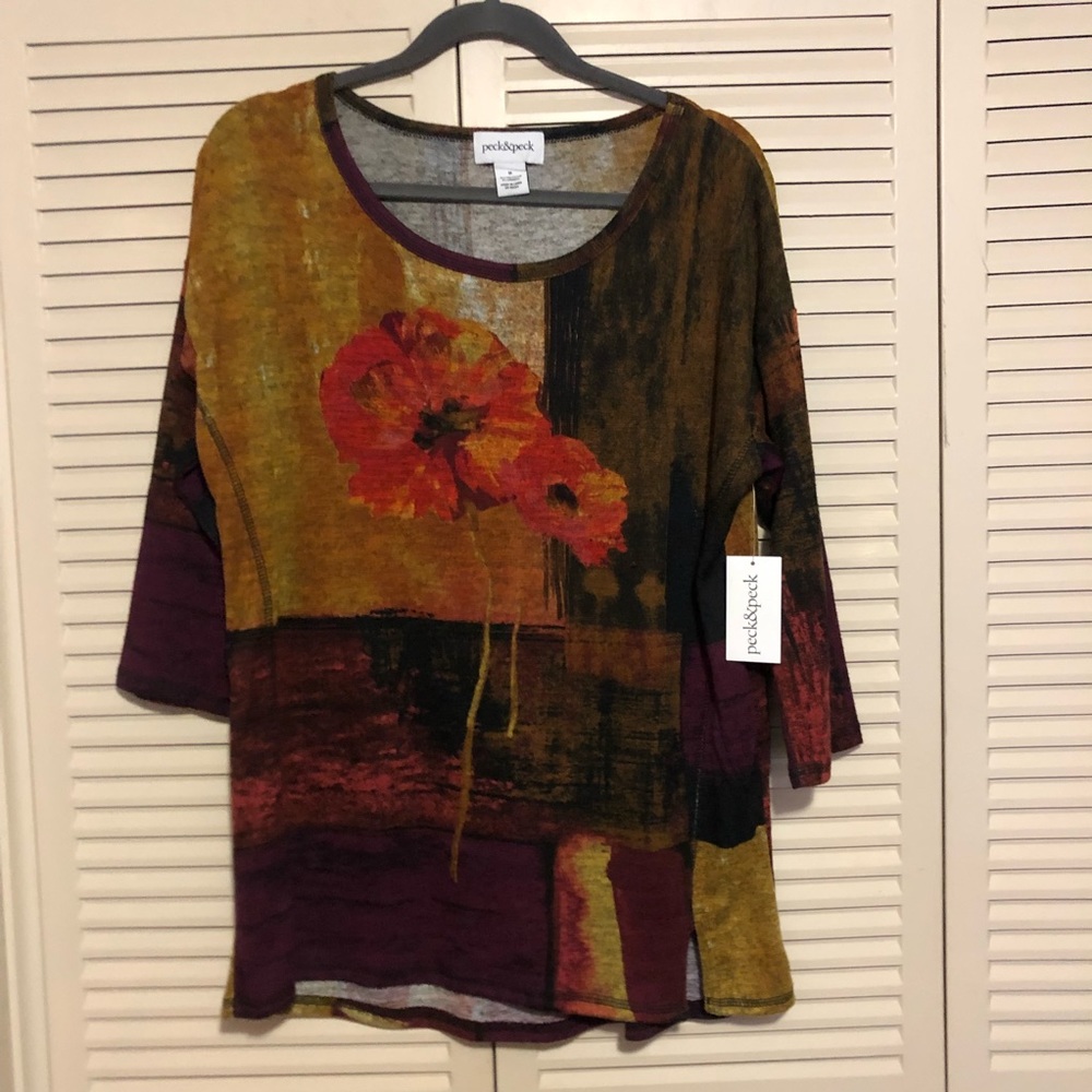 Peck & Peck NWT Size Medium Pullover Sweater